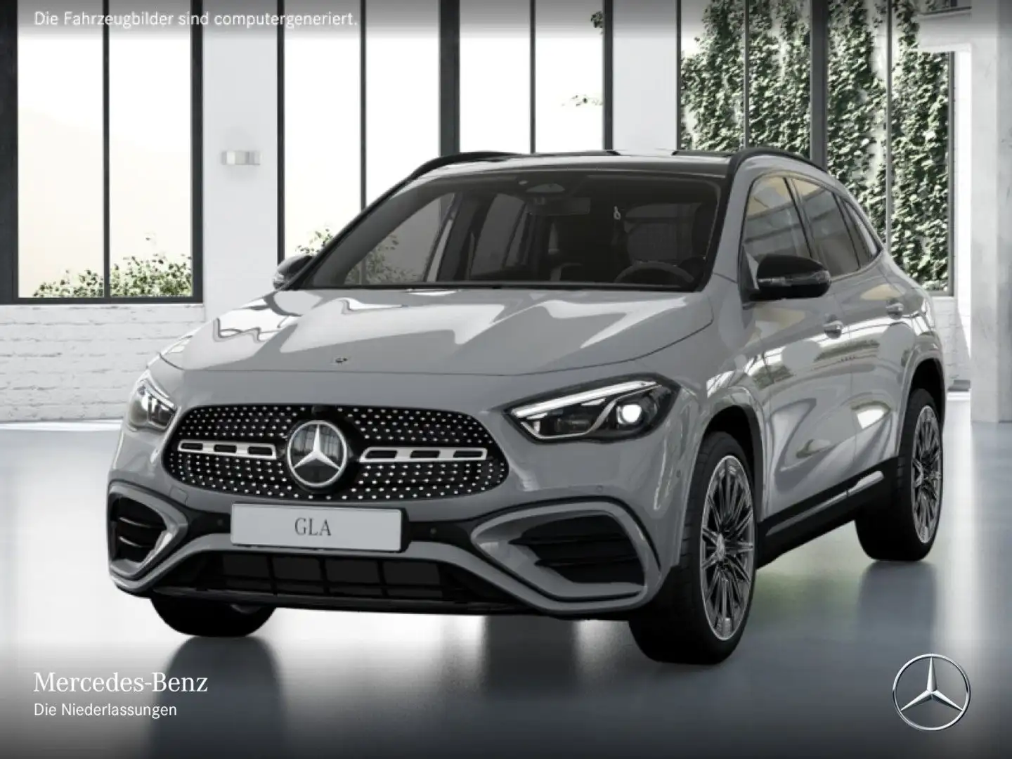 Mercedes-Benz GLA 200 AMG+NIGHT+PANO+360°+AHK+MULTIBEAM+TOTW+7G Grau - 2