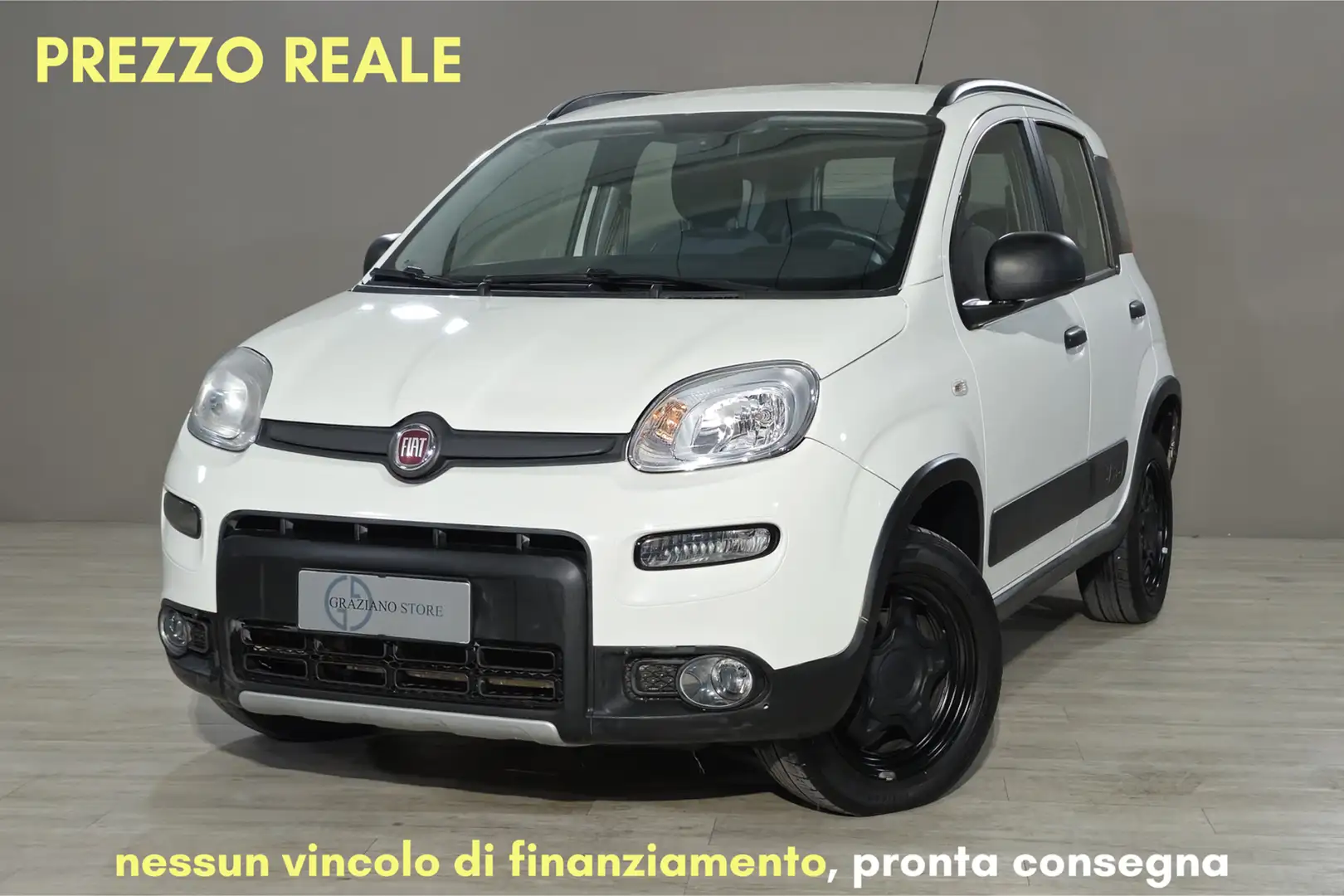 Fiat Panda FIAT Panda 1.3 MJT 95 CV S&S 4x4 Blanc - 1