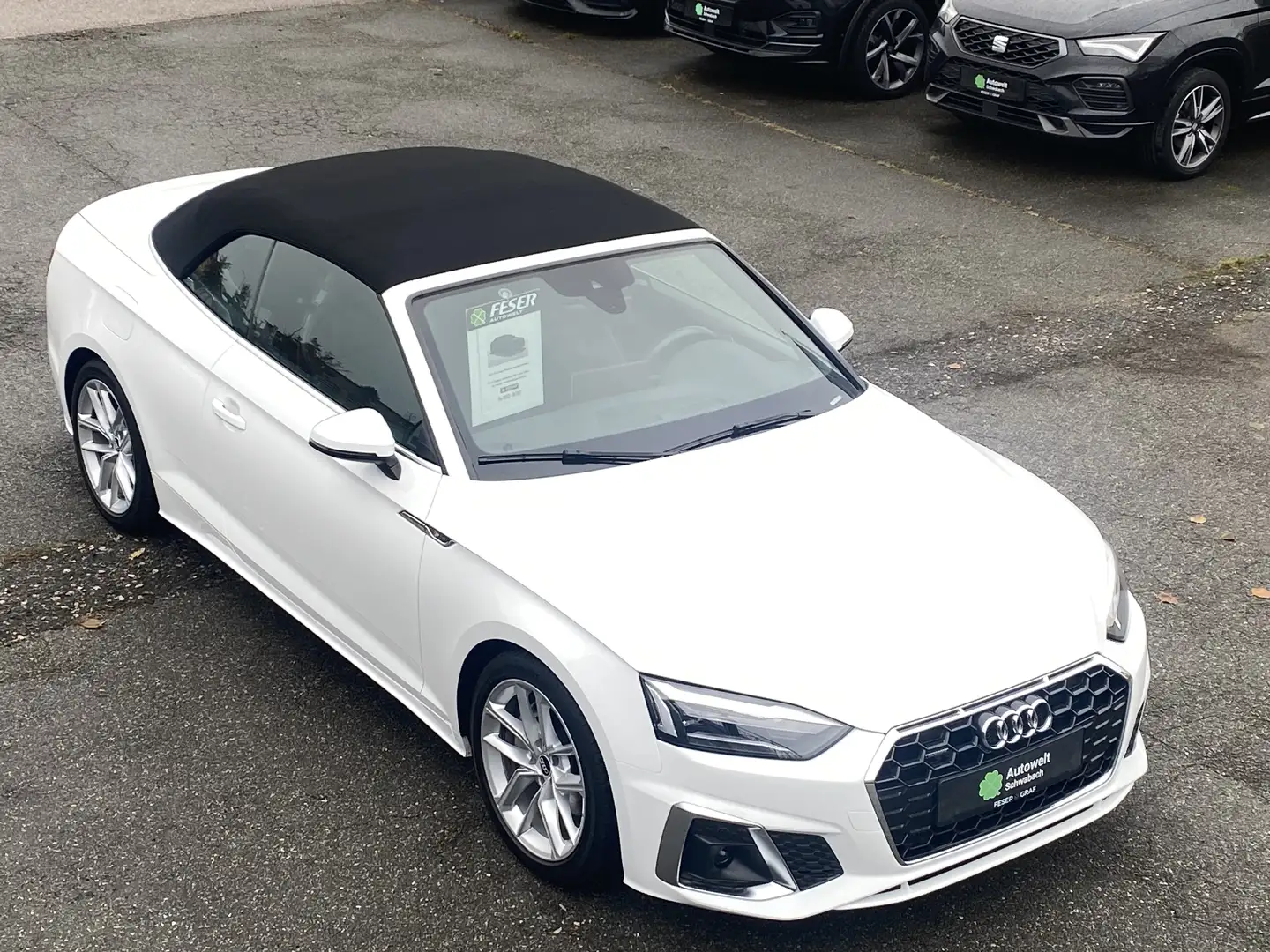 Audi A5 40 TDI qu. S line ACC S-SITZ NAV KAM eKLAPPE Weiß - 2