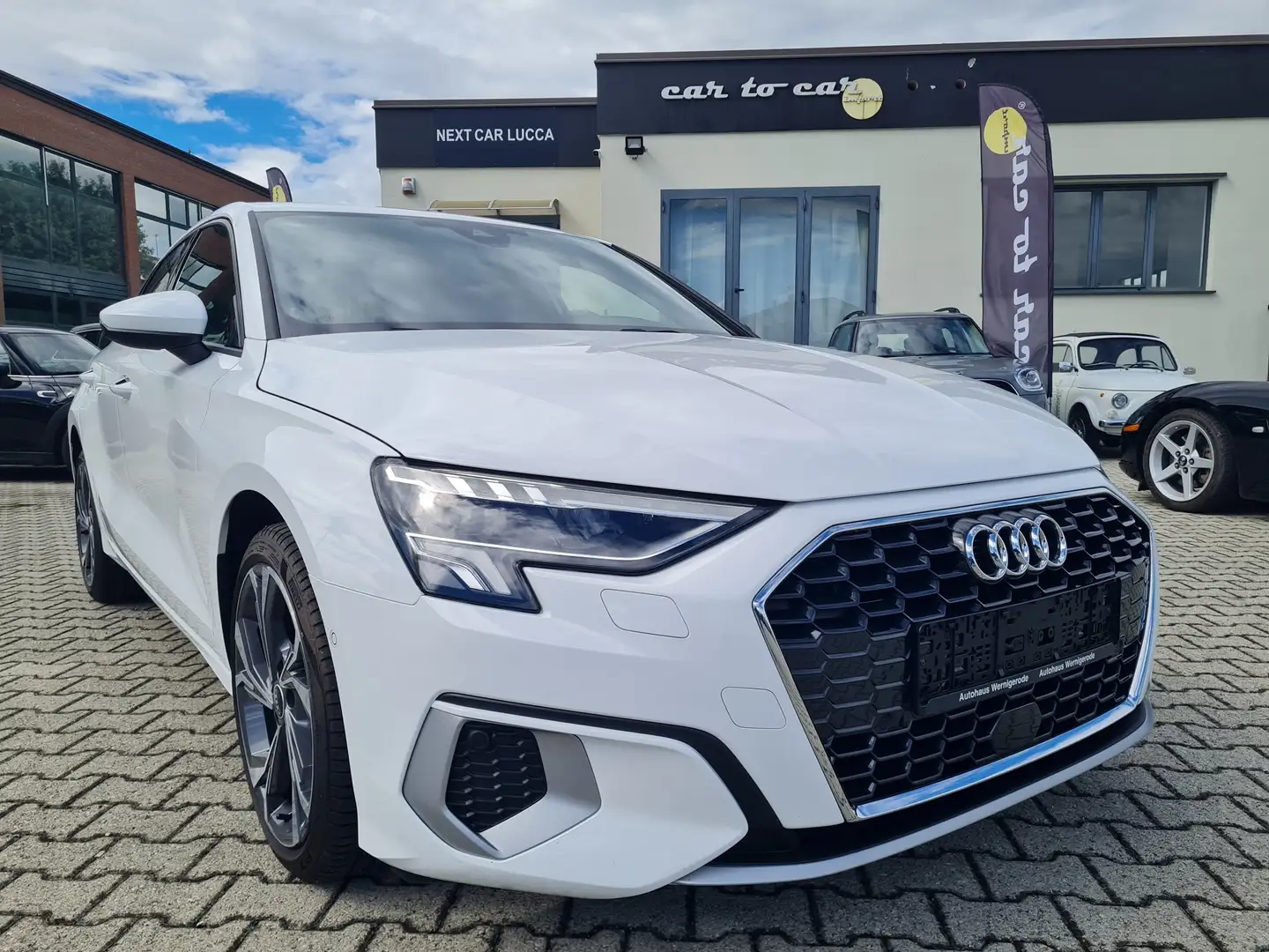 Audi A3 Sportback 30 1.0 tfsi Business Advanced Bianco - 1