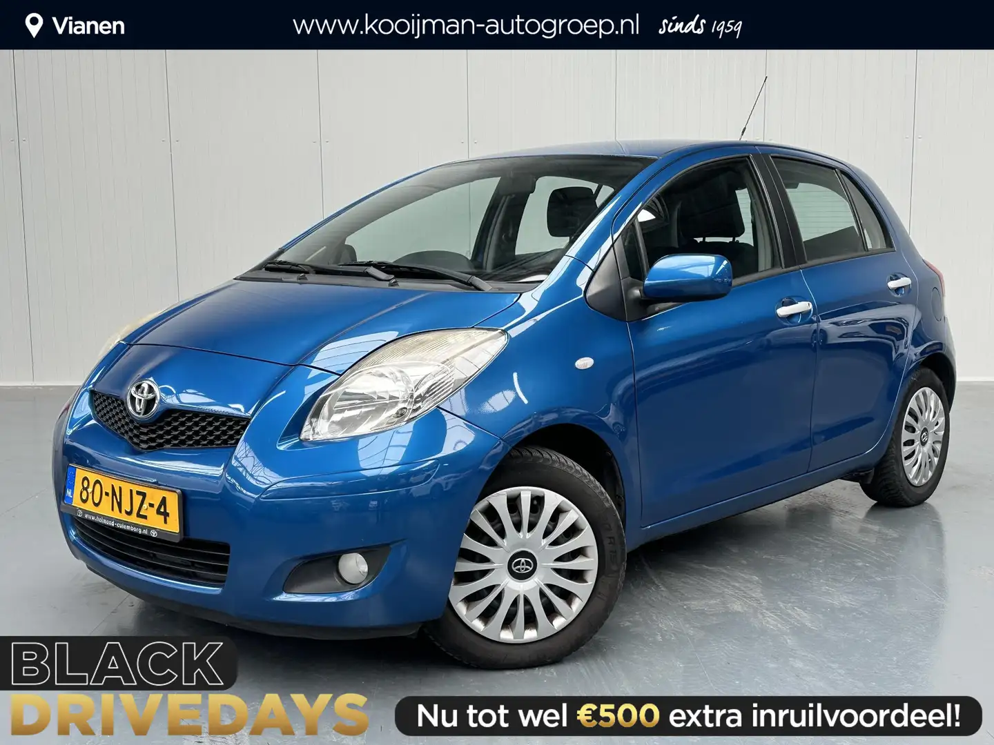 Toyota Yaris 1.3 VVTi Aspiration Bleu - 1