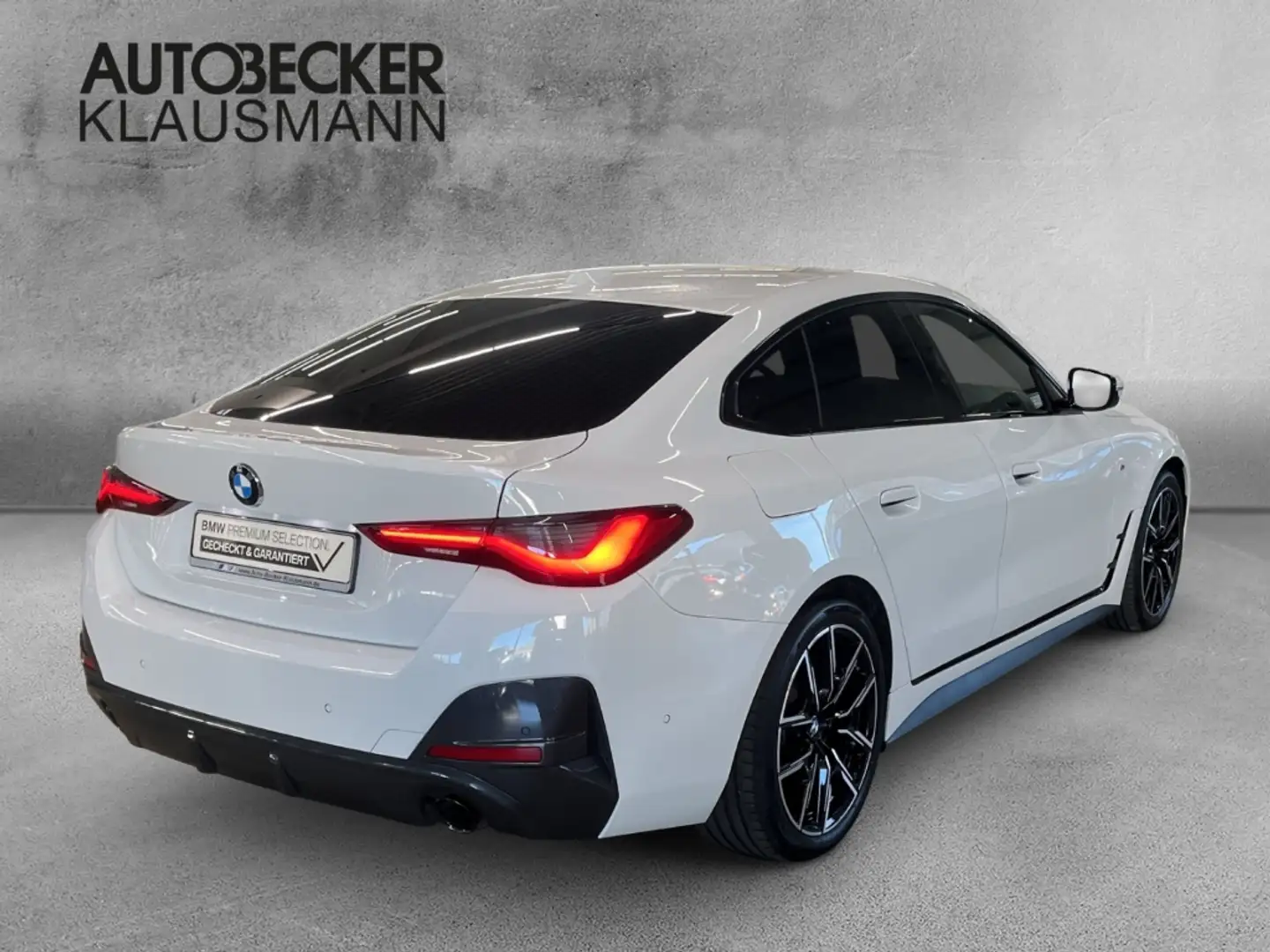 BMW 420 Gran Coupe M SPORT AUTOMATIK 19''LC PROF NAVI AHK Blanc - 2