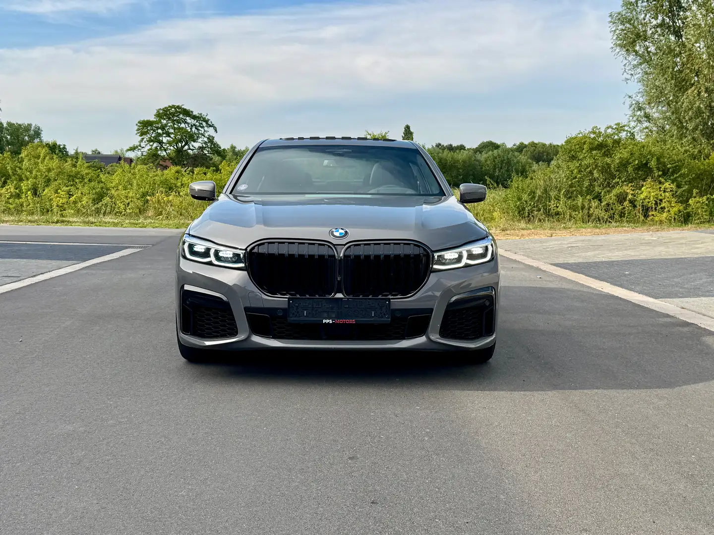 BMW 745 eAS | 360 | KEYLESS | LASER | LUCHTVERING | BTW Gris - 2