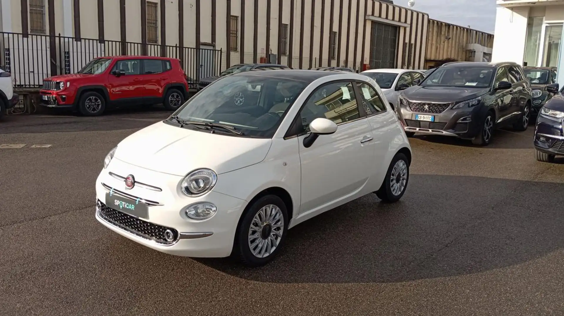 Fiat 500 *PROMO* 1.0 Hybrid Dolcevita Blanc - 1