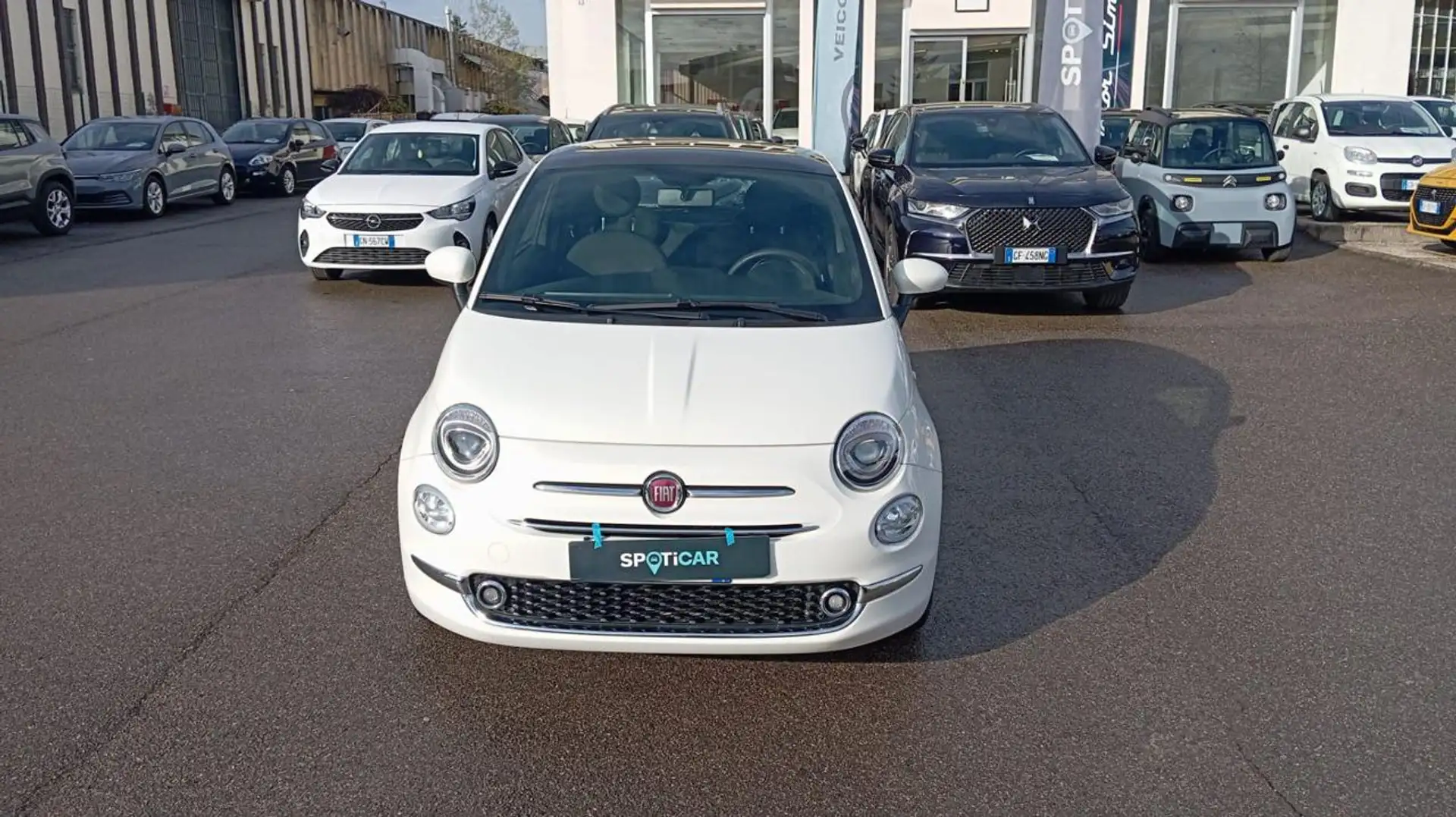 Fiat 500 *PROMO* 1.0 Hybrid Dolcevita Blanc - 2