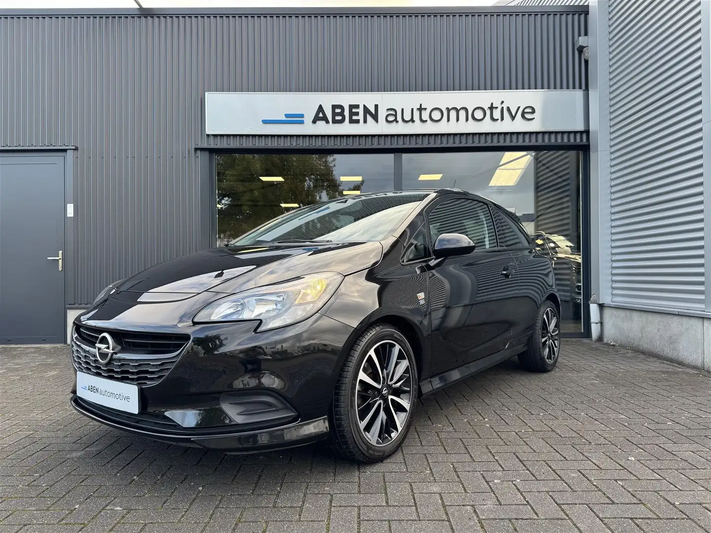 Opel Corsa 1.4 Turbo 100PK OPC-Line 3-deurs (NAVI|17"|CRUISE| Noir - 1