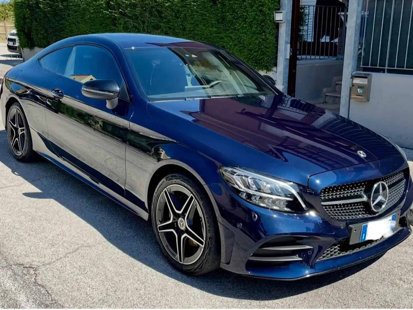 Mercedes-Benz C 180 C COUPÈ PREMIUM AMG Blu/Azzurro - 1
