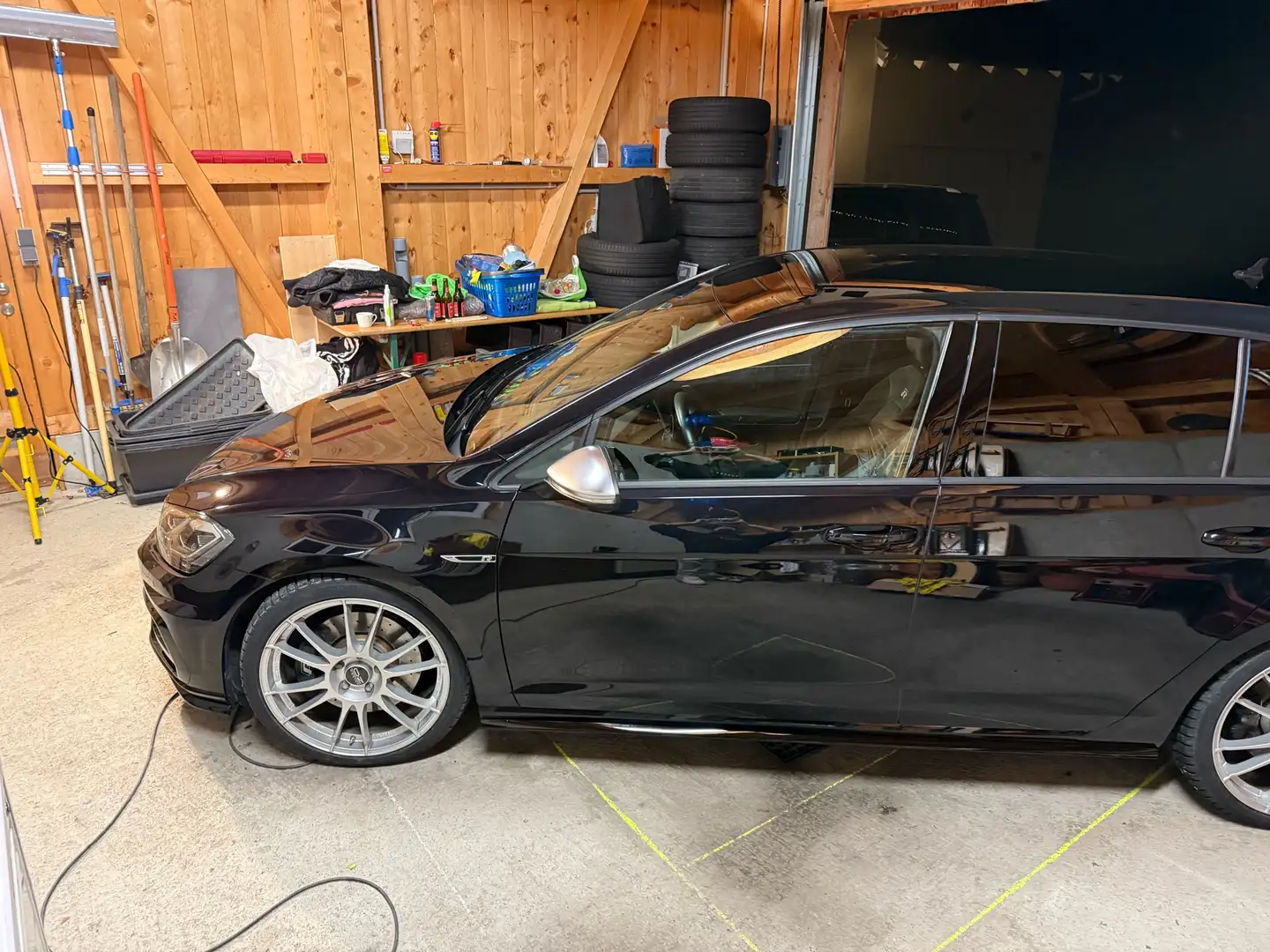 Volkswagen Golf R Facelift Schwarz - 2