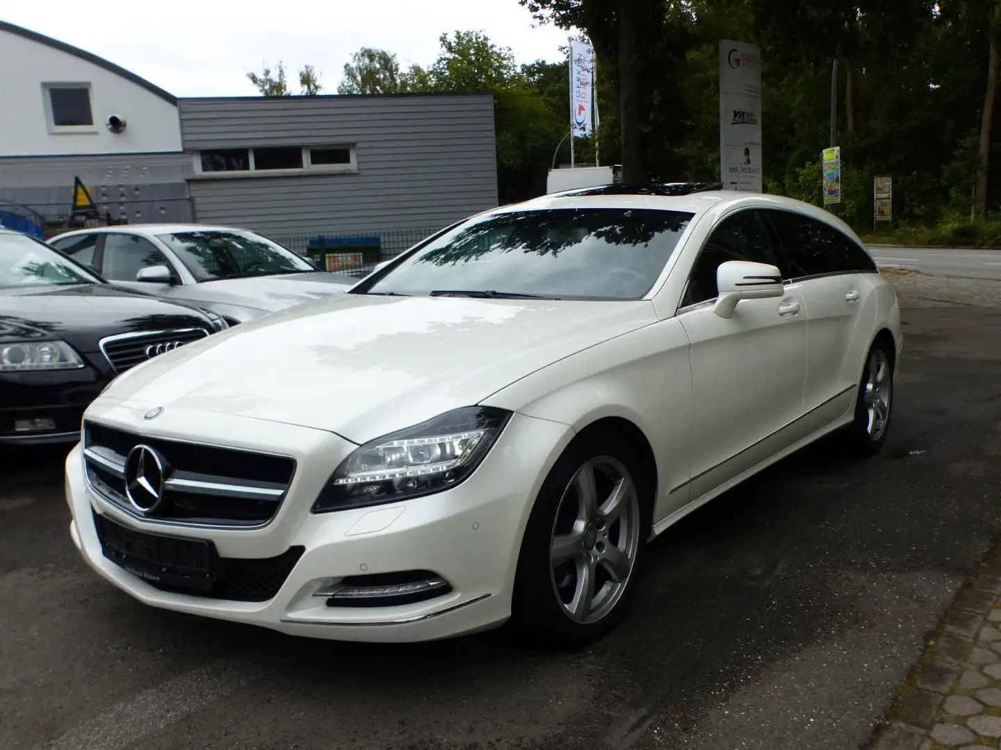 Mercedes-Benz CLS CLS250 CDI Shooting Brake SDach Kamera Navi Blanc - 1