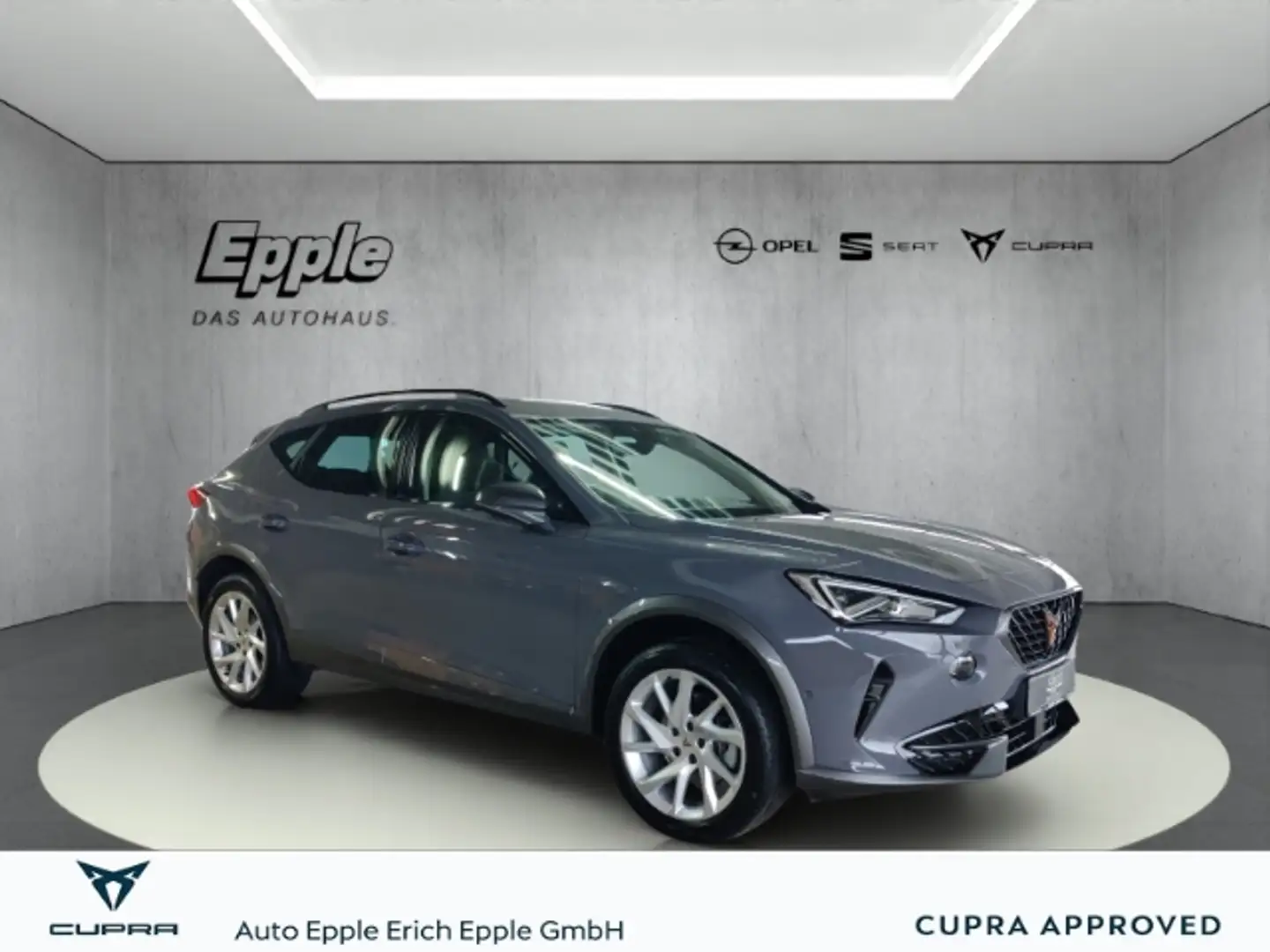 CUPRA Formentor AHK-klappbar Navi Memory Sitze LED ACC El. Heckkla Grau - 1