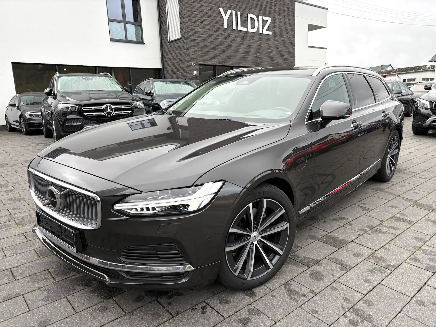 Volvo V90 T6 AWD *H&K *360 KAMERA *LED Grigio - 1