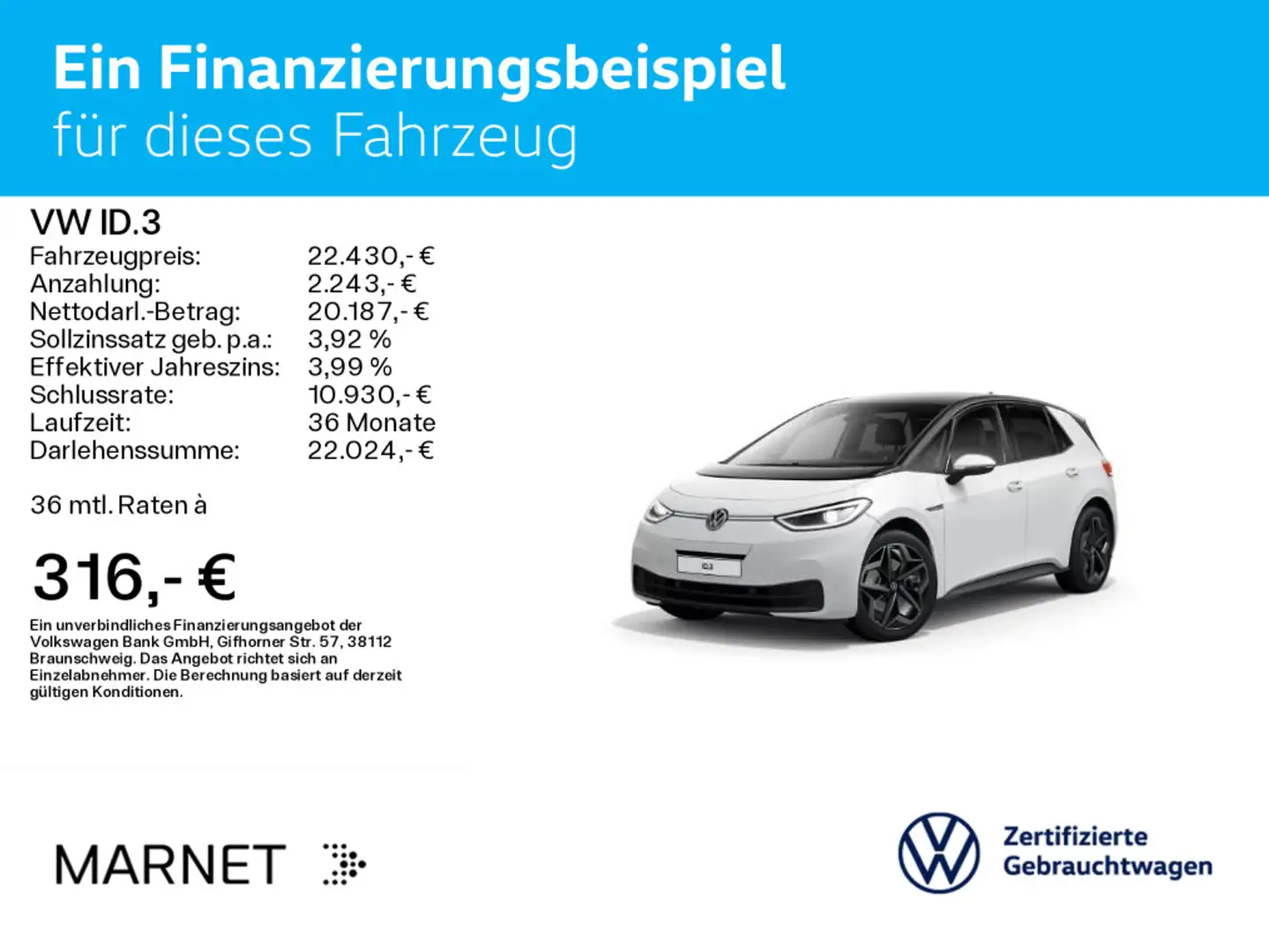 Volkswagen ID.3 Pro Performance Navi*Wärmep.*Kamera*Matrix* Wit - 2