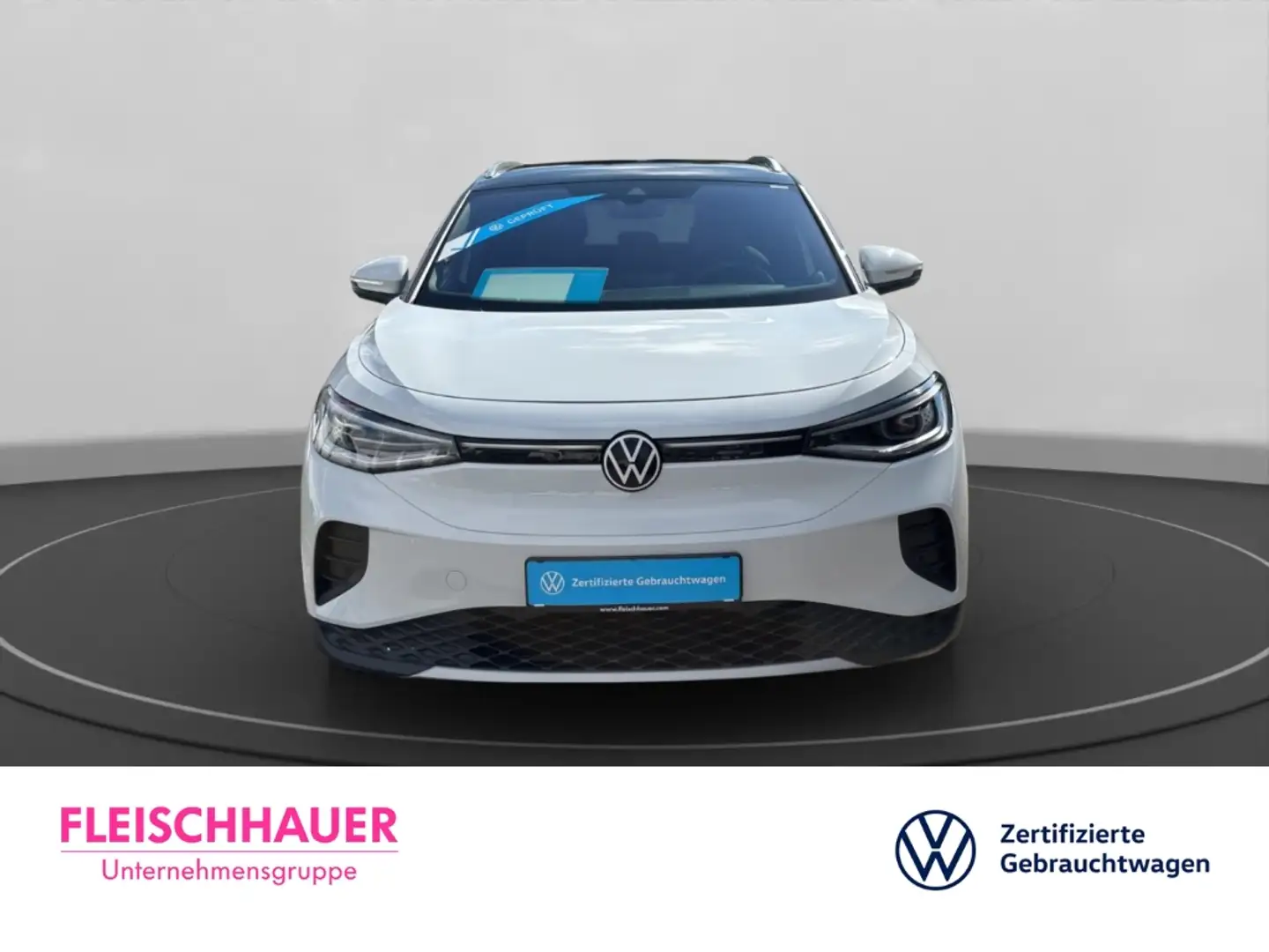 Volkswagen ID.4 Pure electric+NAVI+MATRIX+LED+SHZ+KLIMAAUT Weiß - 2