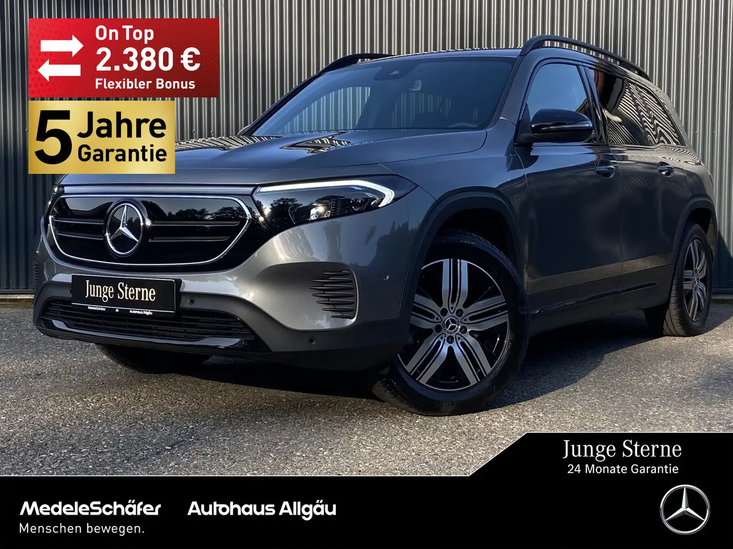 Mercedes-Benz EQB 300 EQB 300 4M Progressive Night Burmester Kamera LED Gris - 1