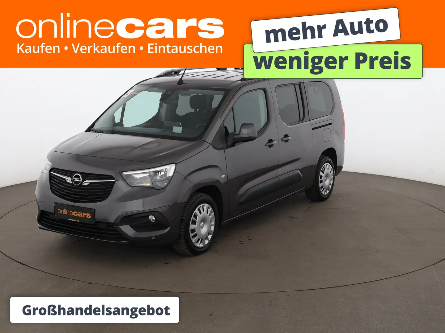 Opel Combo Life E 1.5 D Aut HEAD-UP NAVI R-CAM ASSIST Grau - 1