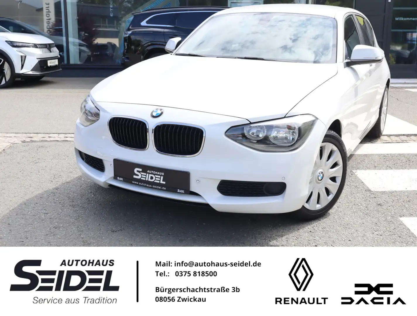 BMW 116 i F20, Confort Paket Alb - 1