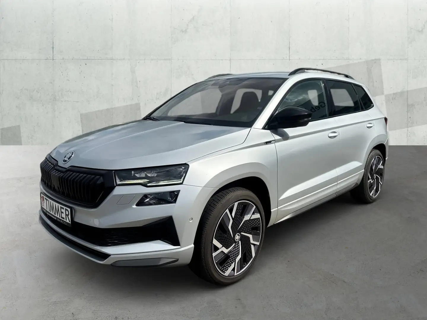 Skoda Karoq 2.0 TSI DSG 4x4 SPORTLINE *360° *AHK *ACC *VIRTUA Argent - 2