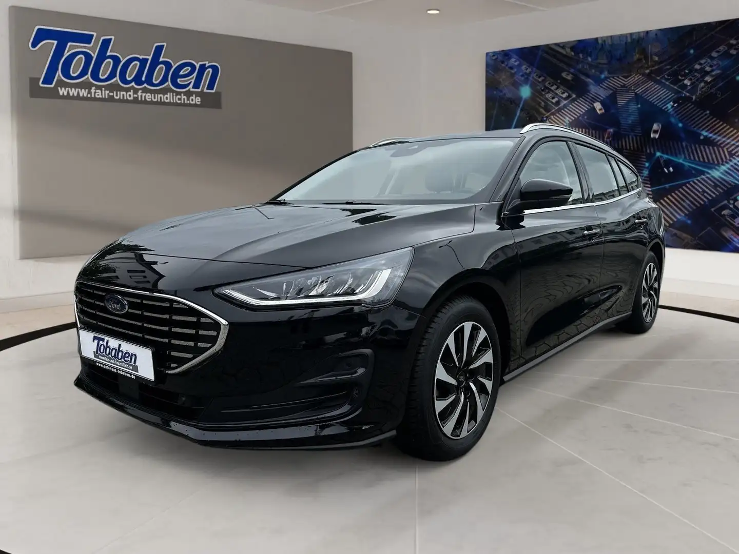 Ford Focus 155PS Titanium NAVI/SHZ/AUT/4J FGS ab EZ Zwart - 1