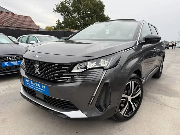 Peugeot 5008 1.2i 130PK GT AUTOMAAT 7 ZIT NAVI OPENDAK LEDER VOCAL MASSAGE FULL LED CARPLAY