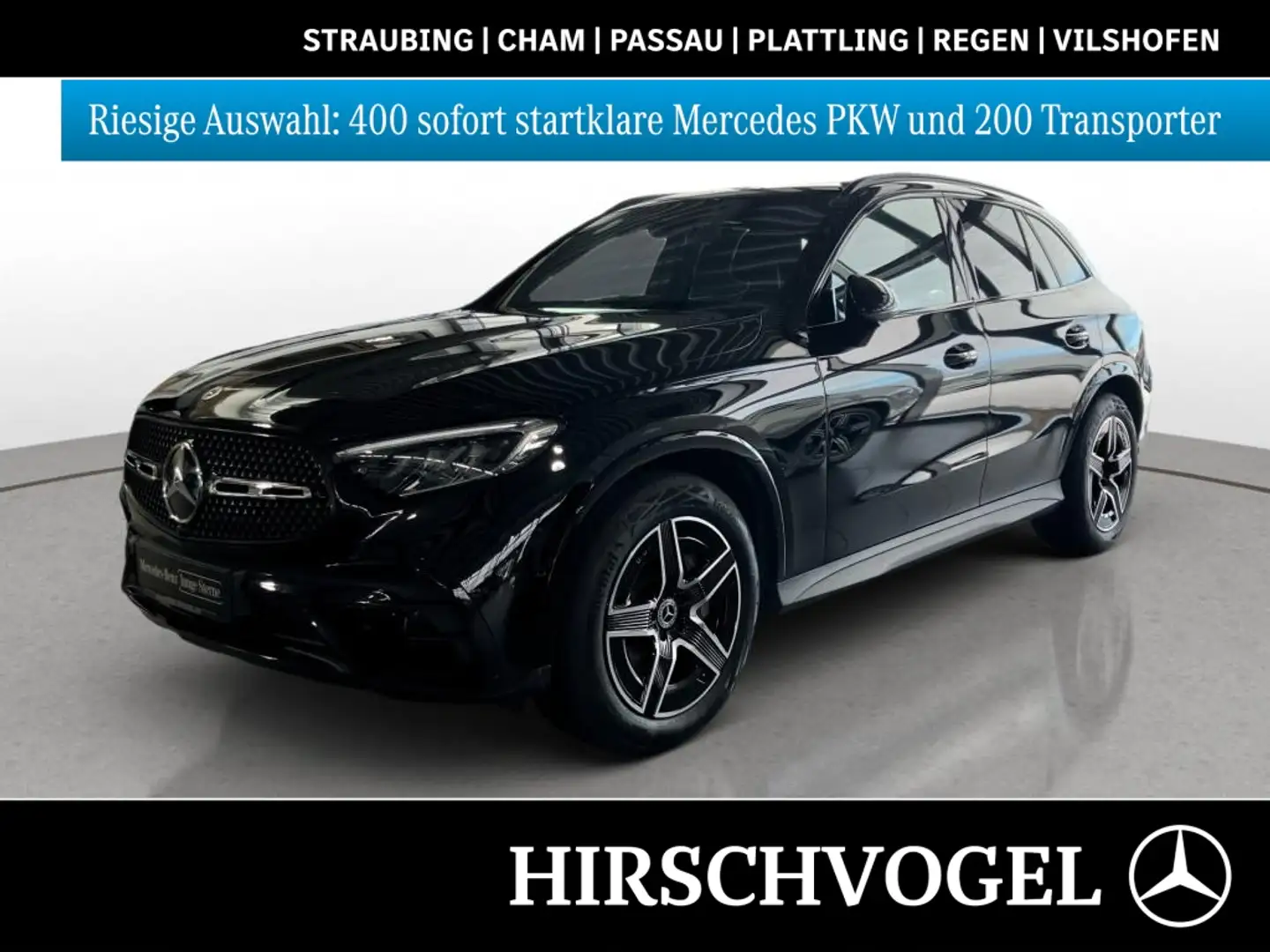 Mercedes-Benz GLC 200 4M EDITION AMG-Line+Night+AHK+DISTRONIC Schwarz - 1