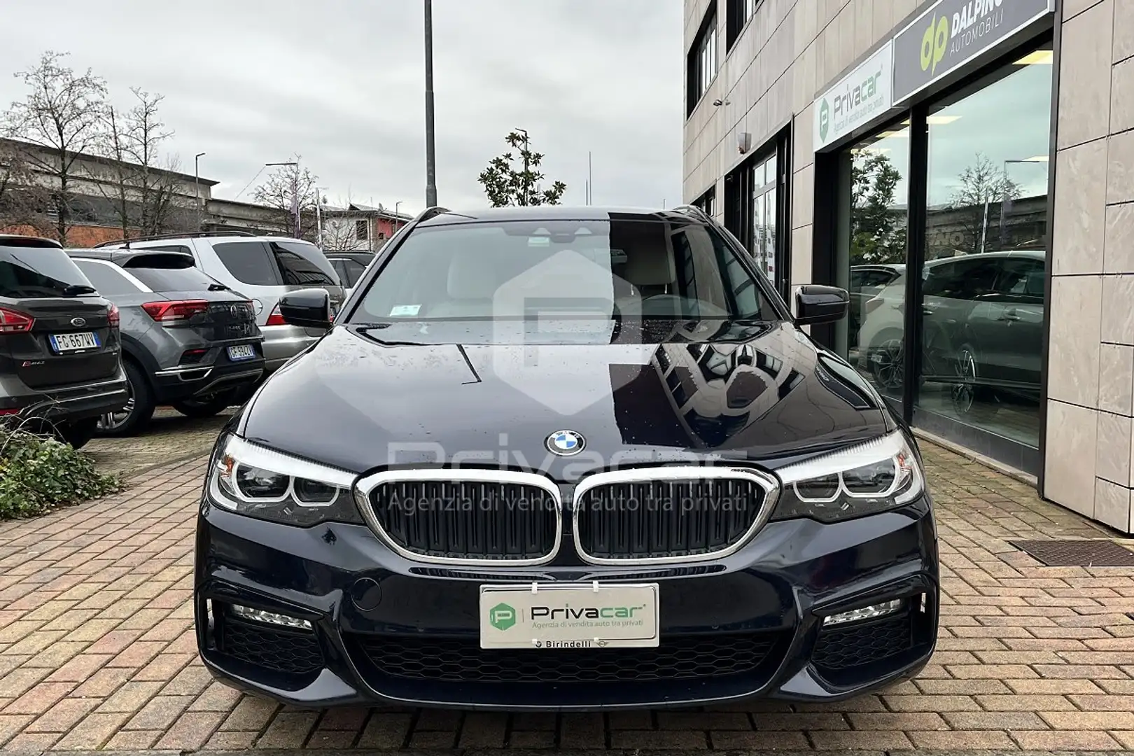 BMW 520 520d xDrive Touring Msport Bleu - 2