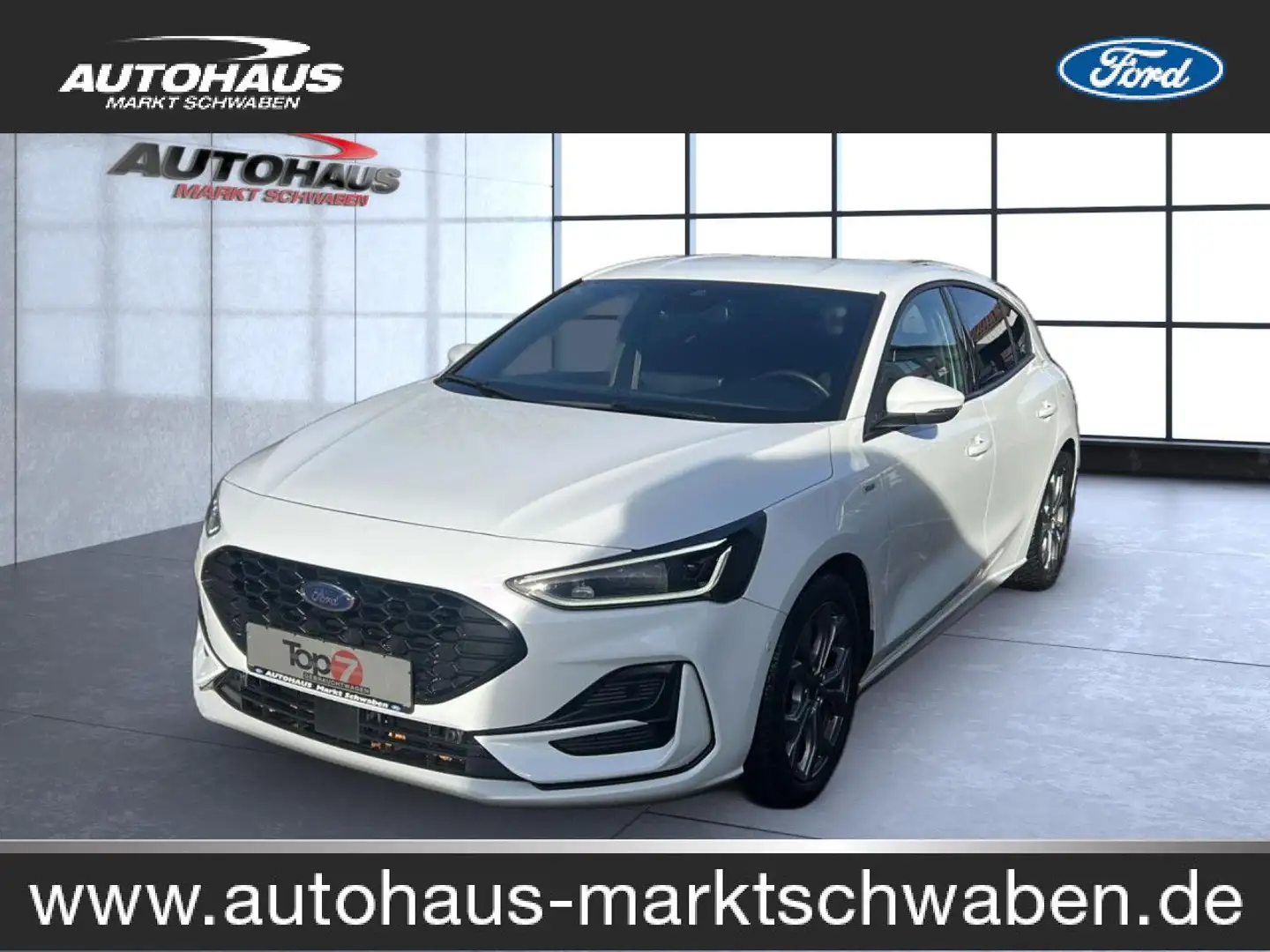 Ford Focus ST-Line Bluetooth Navi LED Klima el. Fenster Blanc - 1