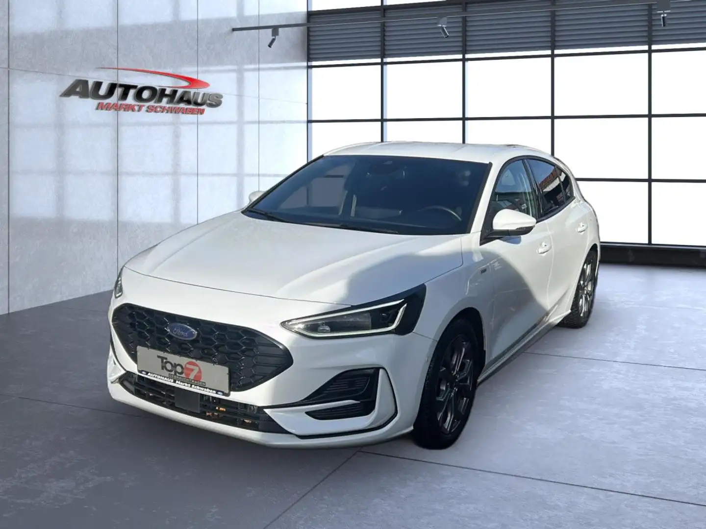 Ford Focus ST-Line Bluetooth Navi LED Klima el. Fenster Blanc - 2