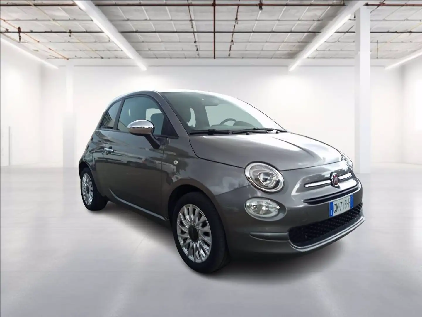 Fiat 500 1.0 hybrid 70cv Grijs - 1