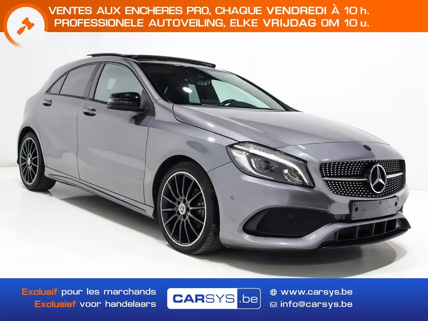 Mercedes-Benz 200 D - BVA - AMG PANO - LED - 18 - CAM - GPS Grey - 1