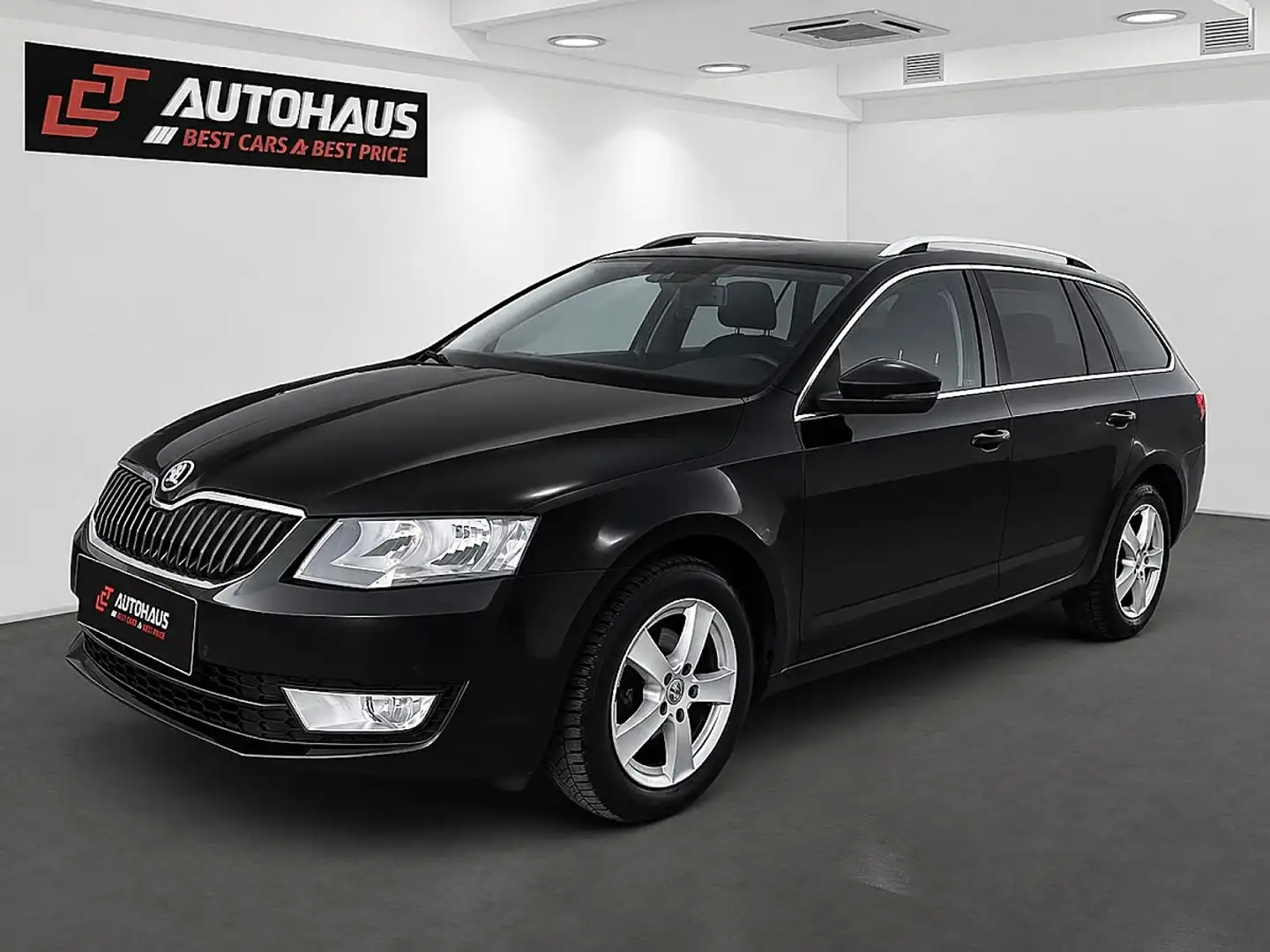 Skoda Octavia Combi 1,6 Elegance TDI Green tec | PICKERL BIS ... Schwarz - 1