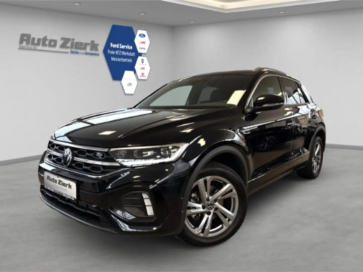 Volkswagen T-Roc R-Line 1.0 TSI OPF LED ACC PDC ALLWETTER Schwarz - 1