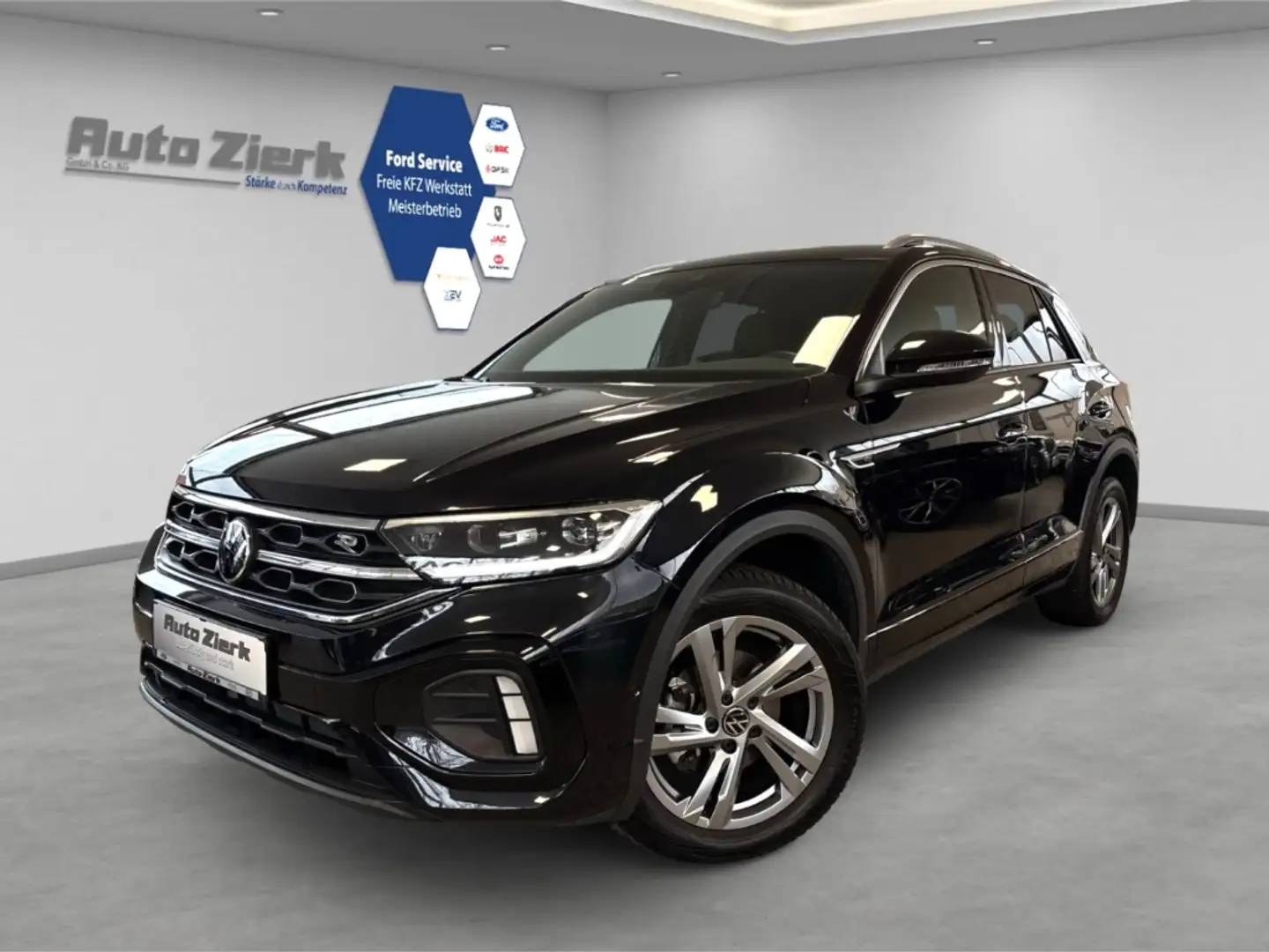 Volkswagen T-Roc R-Line 1.0 TSI OPF LED ACC PDC ALLWETTER Schwarz - 1