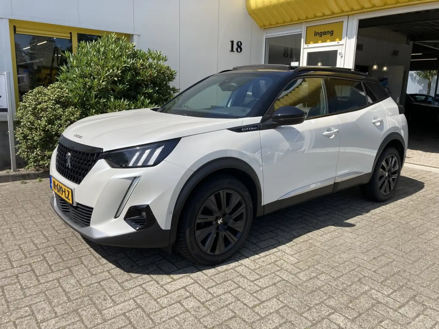 Peugeot 2008 1.2 PureTech GT-Line Automaat Panoramadak Wit - 1