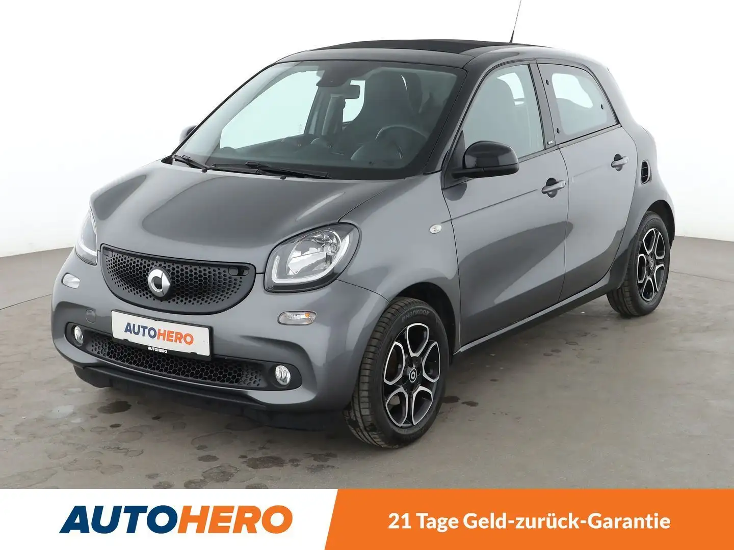 smart forFour 0.9 Turbo Basis Prime*NAVI*TEMPO*PDC*SHZ* Gris - 1