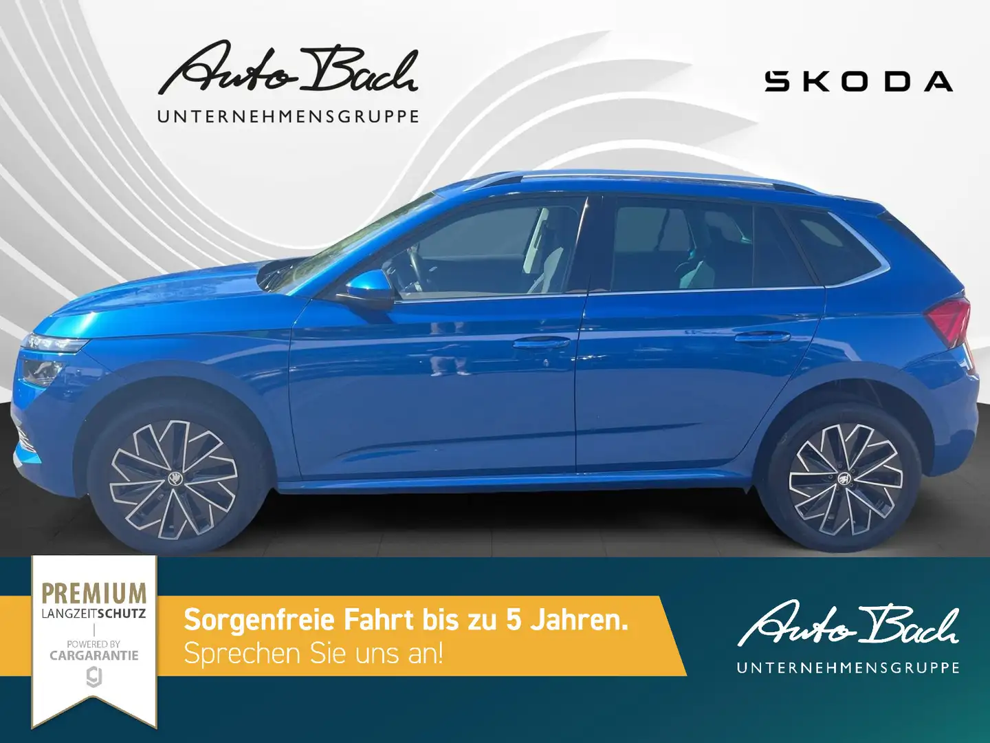 Skoda Kamiq Ambition 1.5 TSI 110 kW 6-Gang Albastru - 2