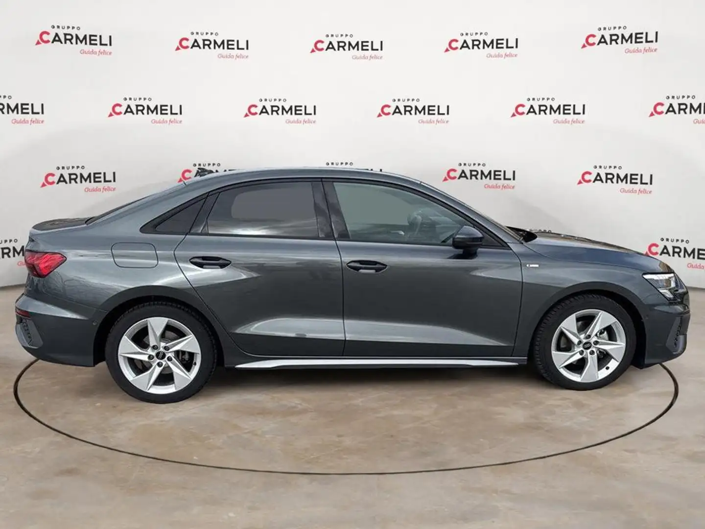 Audi A3 Sedan 35 MHEV S LINE CAMBIO AUTO,LED,CERCHI 17 Grigio - 2