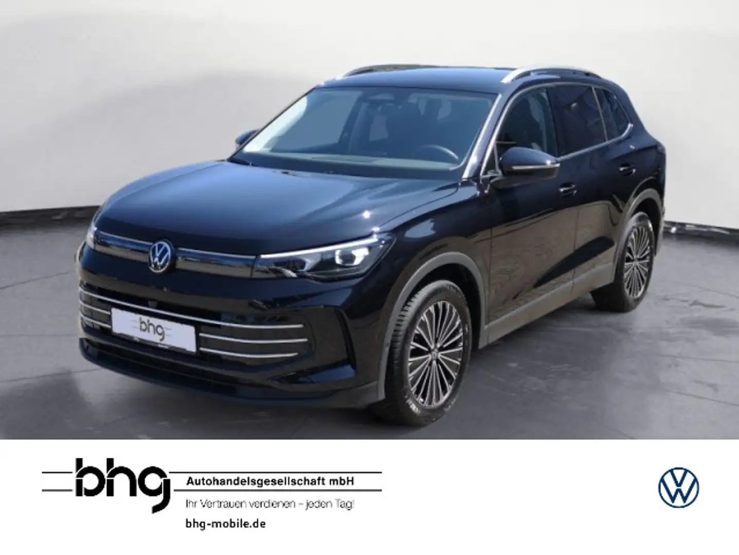 Volkswagen Tiguan 1.5 eTSI Elegance DSG #AHK #IQ.Light #Kam Schwarz - 1