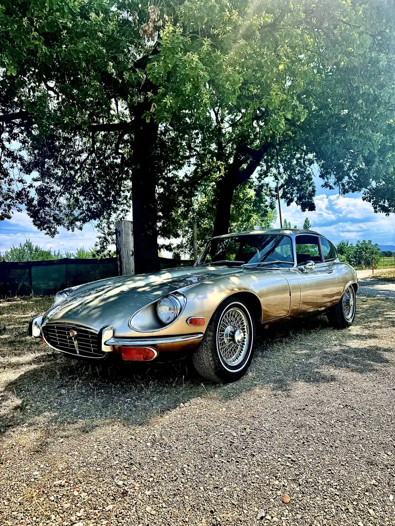 Jaguar E-Type serie III  V12  5.2 coupè Złoty - 1