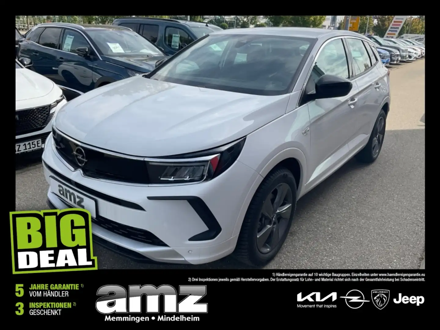 Opel Grandland 1.2 Turbo Enjoy *INVENTUR ABVERKAUF* Blanco - 1