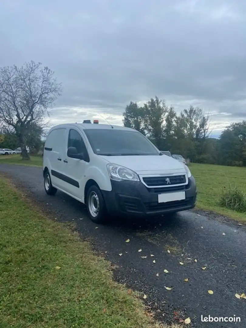 Peugeot Partner premium bhdi 100 Blanc - 2