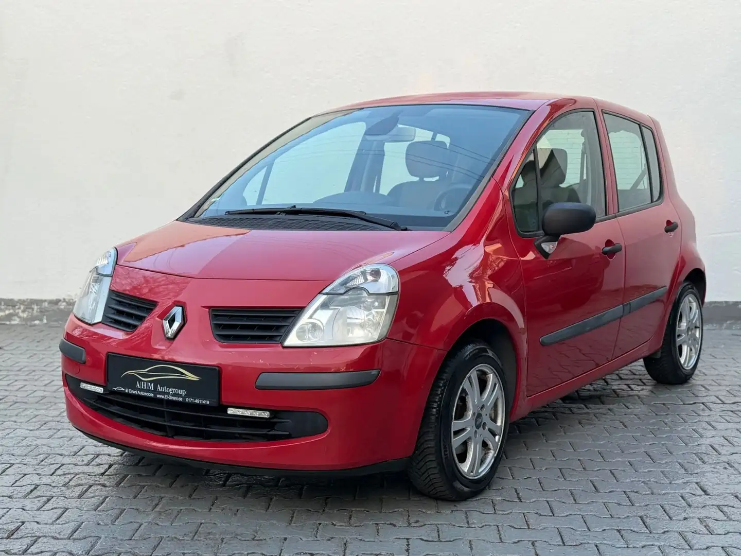 Renault Modus 1.2 Avantage Klimaaut./Allwetter/TÜV 10.26 Rot - 1
