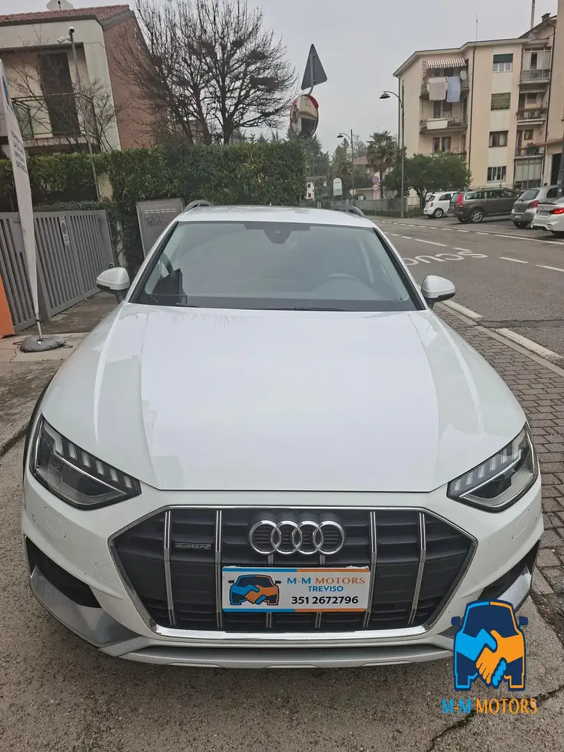 Audi A4 allroad 40 2.0 tdi 190cv s-tronic Weiß - 2