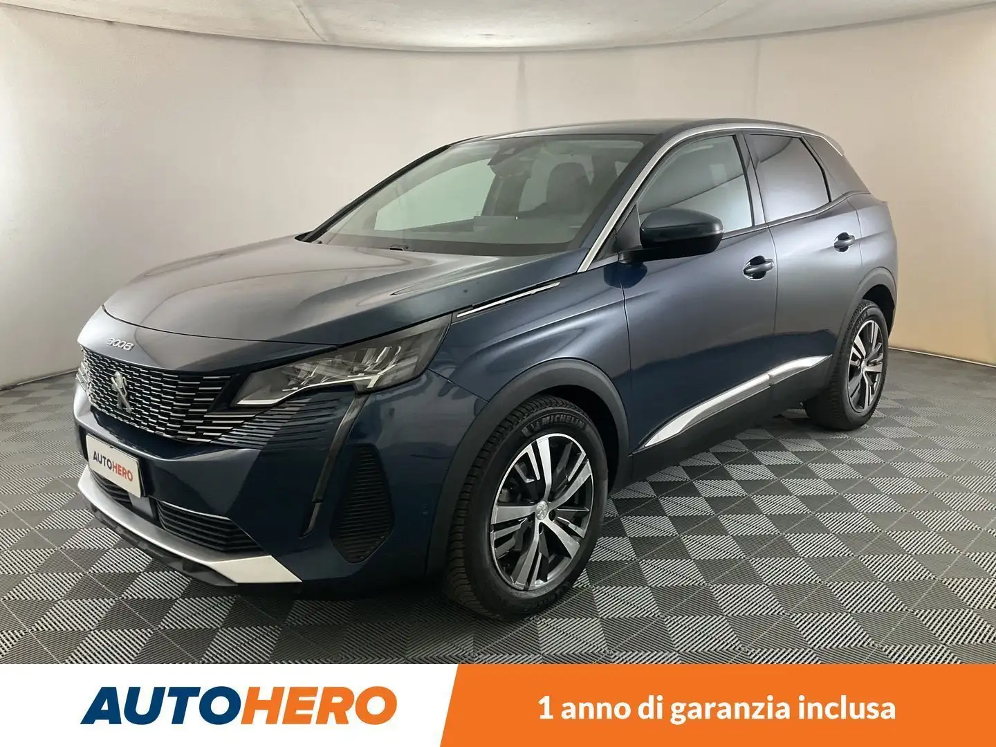 Peugeot 3008 1.5 Blue-HDi Allure 130 CV EAT8 Blu/Azzurro - 1