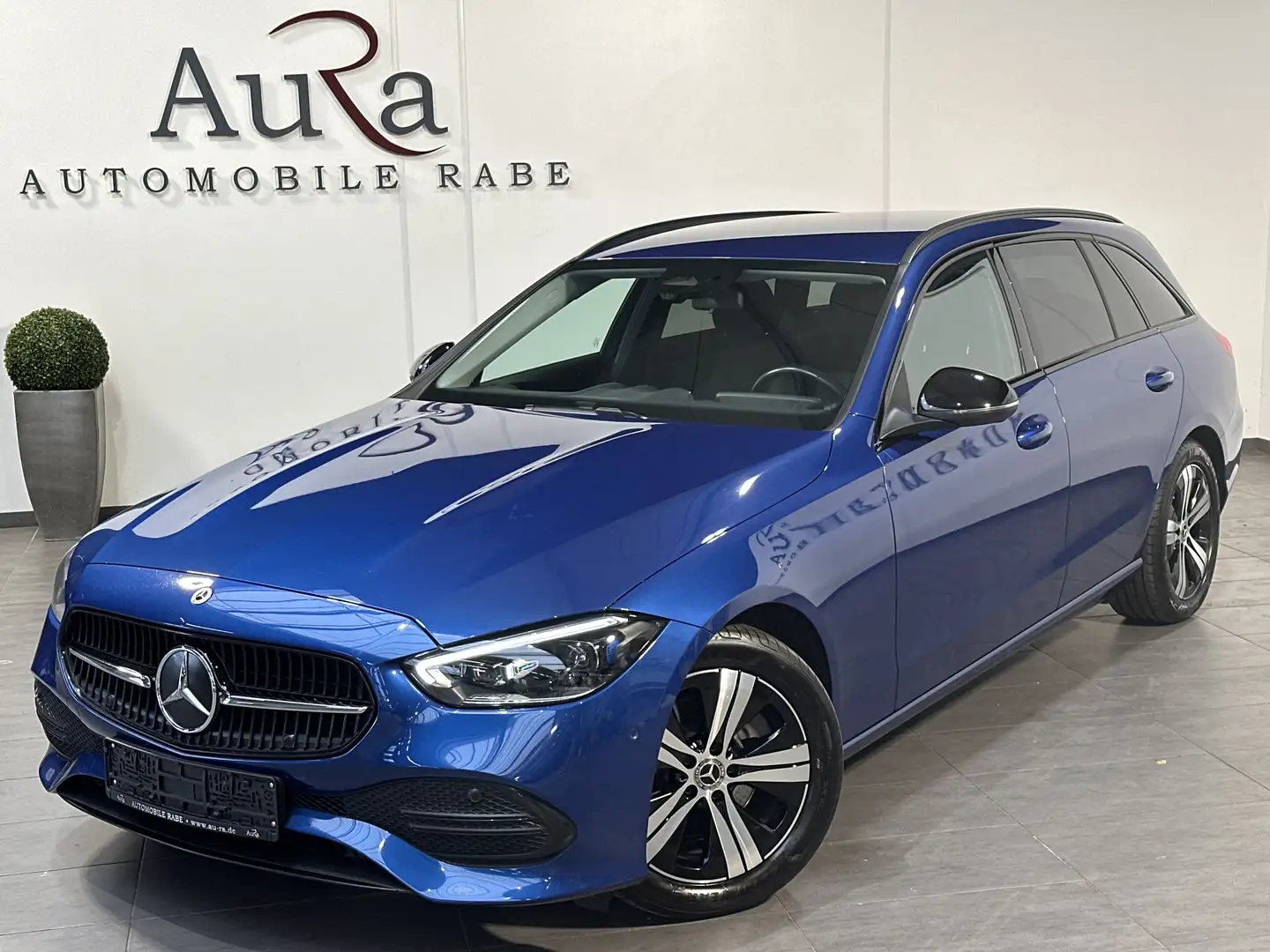 Mercedes-Benz C 220 T Avantgarde NAV+LED+BURMESTER+ACC+V-COCK Blau - 1