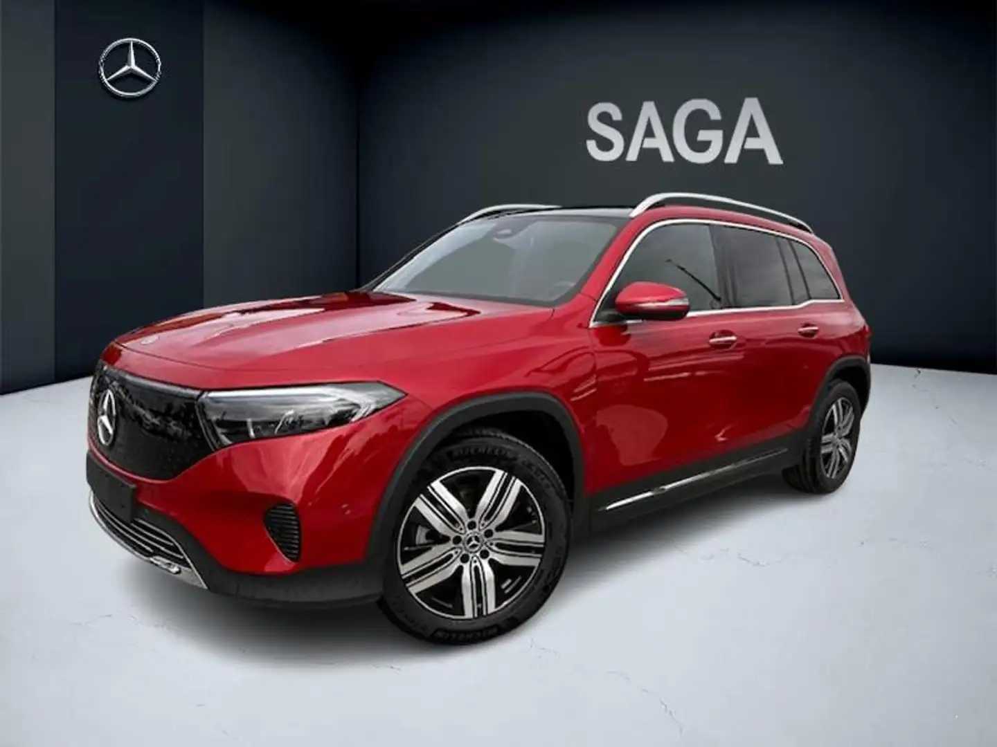 Mercedes-Benz EQB 250 250 + Luxury Line - SAGA Huy (+32 85 23 69 00) Červená - 1