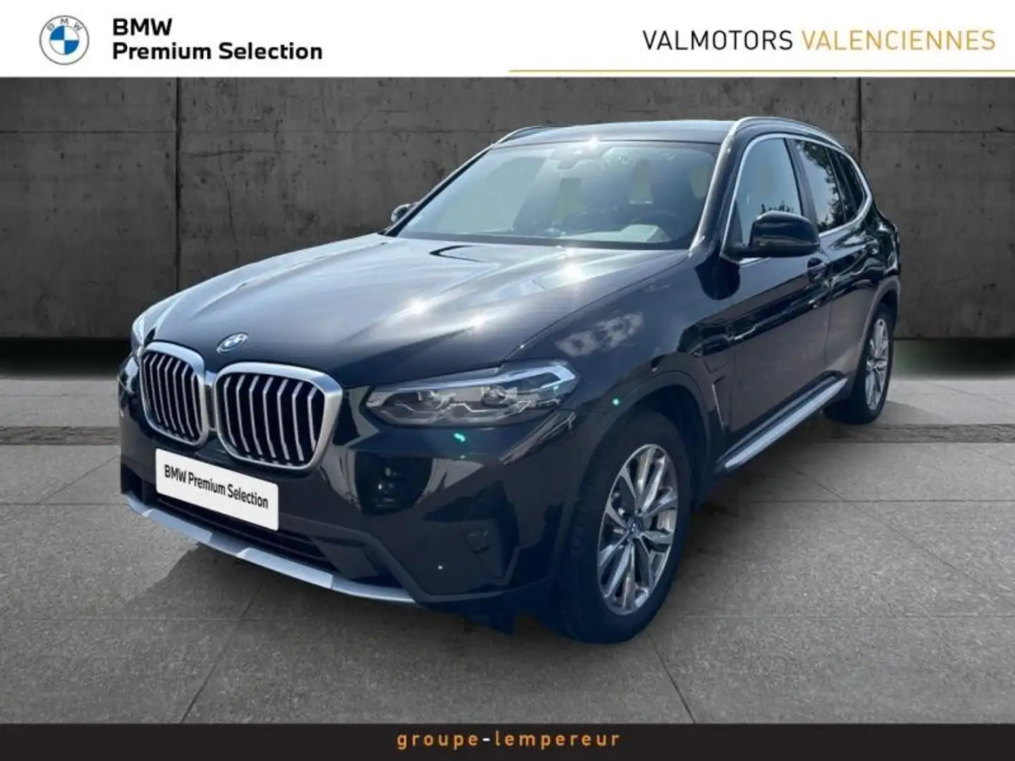 BMW X3 xDrive30e 292ch Business Design Noir - 1