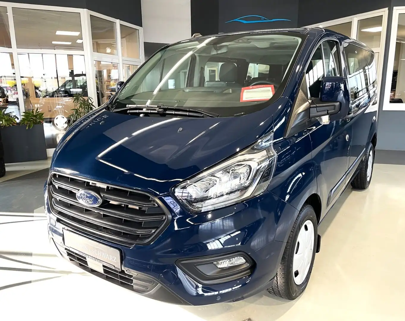 Ford Transit Custom Kombi 320 L1 Trend AHK NAVI Синій - 2