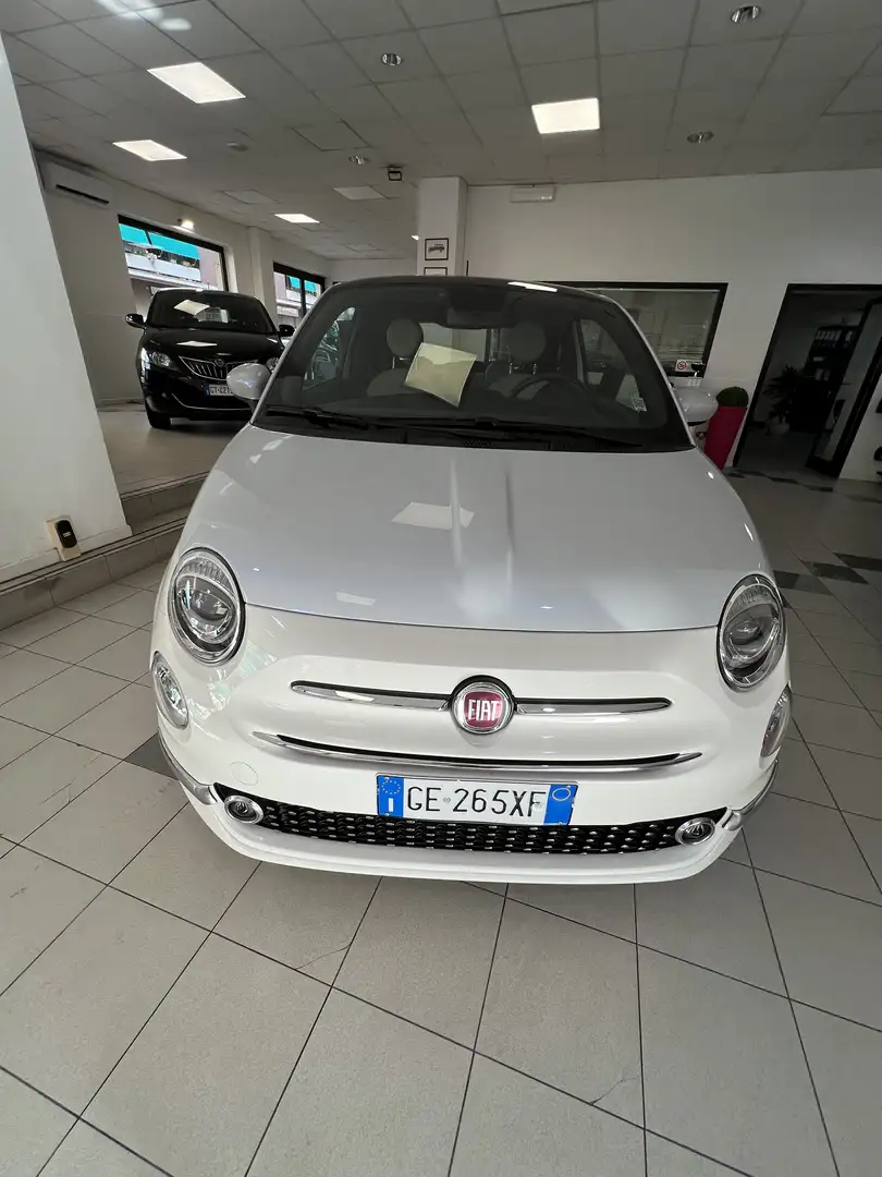 Fiat 500 1.0 hybrid Dolcevita 70cv Bianco - 1