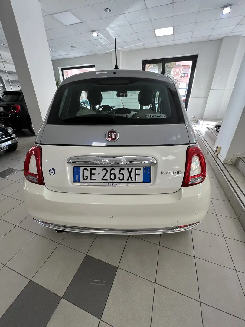 Fiat 500 1.0 hybrid Dolcevita 70cv Bianco - 2
