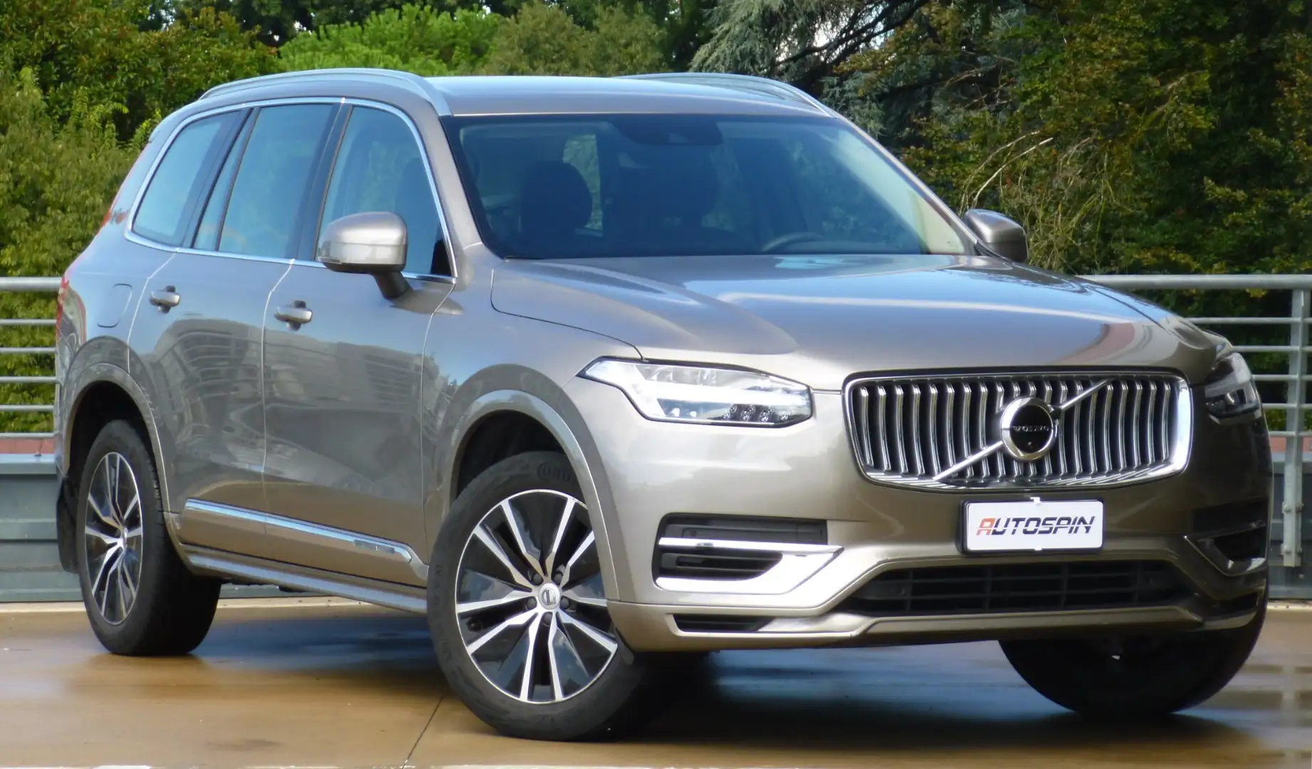 Volvo XC90 XC90 T8 Recharge AWD Plug-in Hybrid aut. 7 posti I Argent - 2